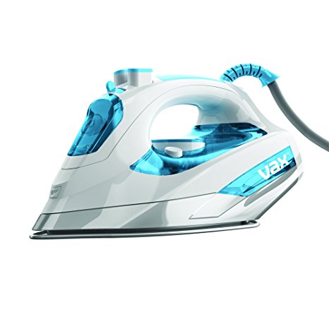 Vax ICC1V1EP Power Shot 200 Steam Iron, 2300 W - White/Silver/Blue