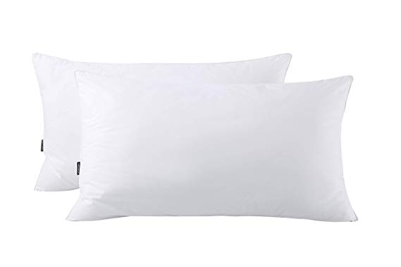 Tempcore Bed Pillows King 2-Pack 3D Down Alternative,Pillows for Sleeping,Polyester Microfiber Cover,Super Soft Pillows Set of 2(King)