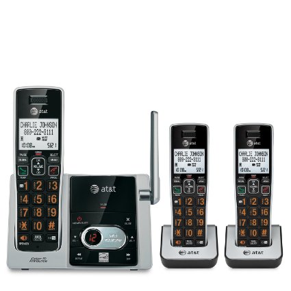 At&t Dect6.0 3 Handset Cordless Answering System