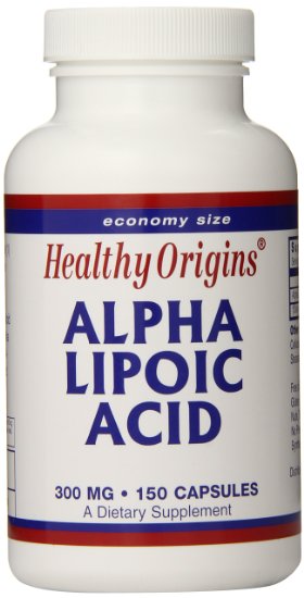 Healthy Origins Alpha Lipoic Acid Multi Vitamins 300 Mg 150 Count