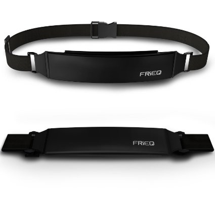 FRiEQ Lightweight and Durable Waterproof Bag  Running Belts  Runners Belt  Race Belt - Fitness Workout Belt for Both Men and Women - Fit for iPhone HTC Samsung Motorola BlackBerry and Most Smartphones - Waist Pack Belt  Runners Belt Waist Pouch  Sport Running Waist Bag  Runners Waist Pack Protects items during Workouts Cycling Hiking Walking Running Sports Leisure and All Outdoor Activities