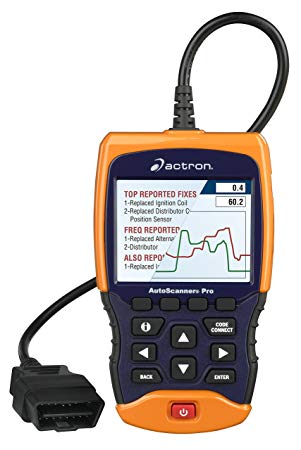 Actron CP9695 AutoScanner Pro OBD II Scan Tool for All 1996 and Newer and Select 1994-95 Vehicles - Includes Enhanced Drivetrain, ABS, and SRS Coverage, CodeConnect, and More