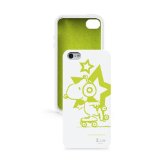 iLuv ICA7T381WHT Snoopy Glow-in-the-Dark Case for Apple iPhone 5 and iPhone 5S - 1 Pack - Retail Packaging - White