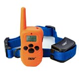 Dog Training CollarTHZY Rechargeable LCD Remote Shock Control Pet Dog Training Collar with 100 Level of Vibration  100 Level of Static Shock 1 Level Tone For Small Dog