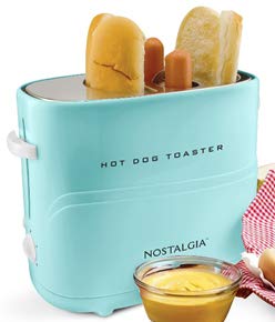 Nostalgia HDT600AQ Pop-Up Hot Dog Toaster (Aqua)