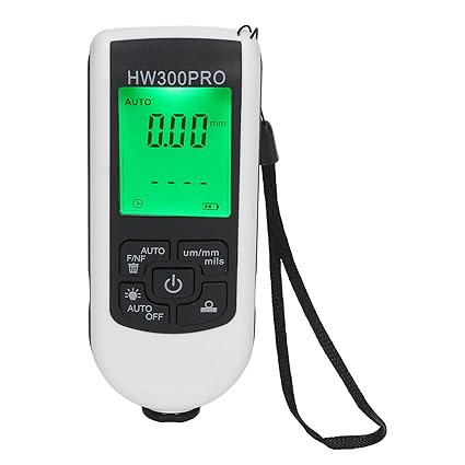 2022 New Digital Coating Thickness Gauge, Ultra high Precision Probe, Paint Mil Thickness Meter for Automotive Paint Thickness Measurement, Measuring Range: 0 to 2000UM(White)