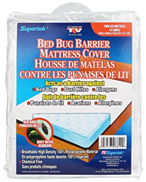 Greenco Bed Bug Barrier Mattress Protector Twin Size (2 Pack)