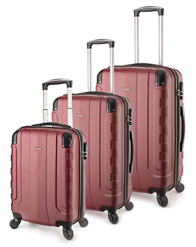 TravelCross Chicago Luggage 3 Piece Lightweight Spinner Set