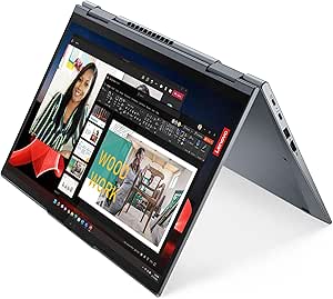 Lenovo Gen 9 ThinkPad X1 2-in-1 Laptop with Intel Ultra 7 155U Processor, 14" WUXGA 100% sRGB Touchscreen, 32GB 6400MHz RAM, 1TB Gen4 Performance SSD, FHD+ IR+ RGB Camera, Slim Pen, and Windows 11 Pro