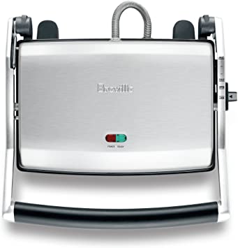 Breville Bsg520Bss The Toast & Melt 2 Slice Sandwich Press, Brushed Stainless Steel