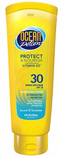 Ocean Potion Protect & Nourish Sunscreen Lotion SPF 30, 8oz