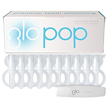 GLO Science Pop Premium Teeth Whitening Kit, 10 Count