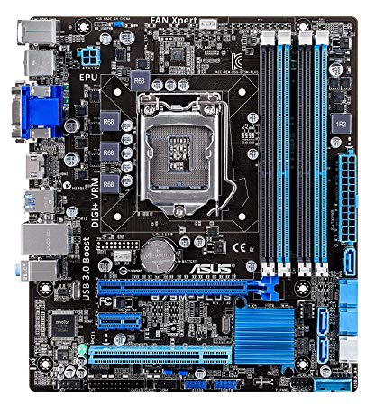 ASUS B75M-PLUS, B75, DualDDR3-1600, SATA3, mATX