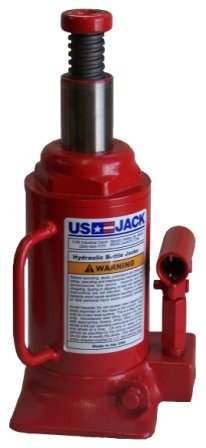 US JACK D-51125 12 Ton Bottle Jack Made In USA