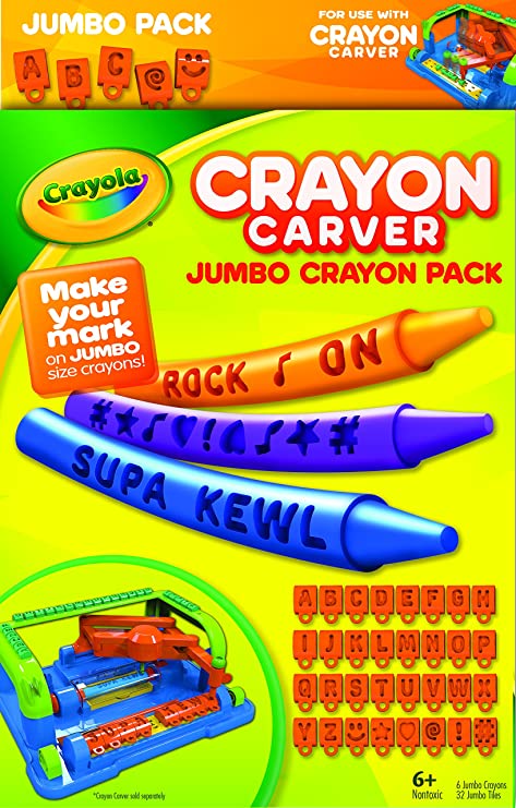 Crayola Crayon Carver, Jumbo Expansion Pack