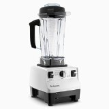 Vitamix 6300 Featuring 3 Pre-Programmed Settings Variable Speed Control and Pulse Function  Includes Savor Recipes Book  DVD and Spatula WHITE