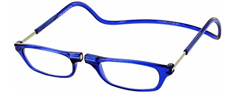 Clic Magnetic Reading Glasses in Blue ;  2.50