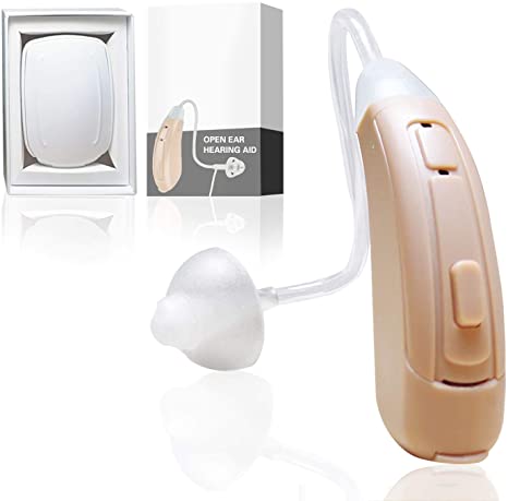 Hearing Aid Amplifier-Volume Control Layered Noise Reduction Digital Sound Amplifier with Dynamic Compression for Adults