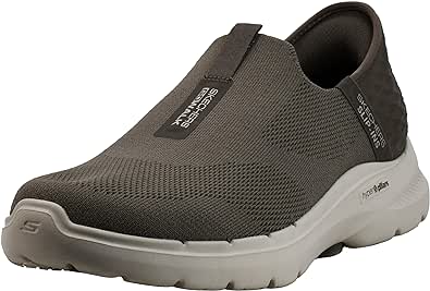 Skechers Mens Gowalk 6 Slip ins Athletic Slip on Walking Shoes | Casual Sneakers With Memory Foam