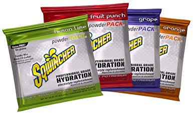 Sqwincher 016044-AS 23.83 Ounce Powder Pack Instant Powder Concentrate Packet Assorted Flavors Electrolyte Drink - Yields 2.5 Gallons (32 Packets Per Case), English, 22.85 fl. oz., Plastic, 1 x 1 x 1