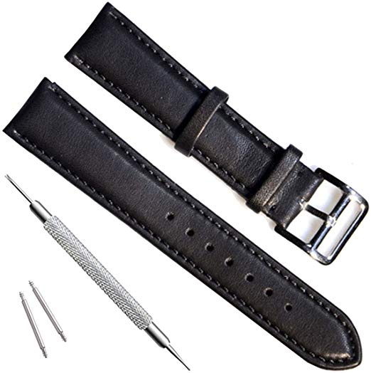 OliBoPo Handmade Vintage Replacement Leather Watch Strap/Watch Band