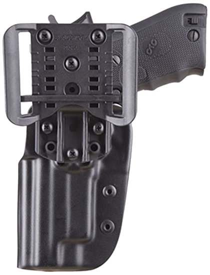 Blade Tech OWB CZ SP01 Holster with Dropped and Offset Adjustable Sting Ray (Black)