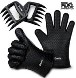 Dante Bear Claw Meat Claws Shredder Handlers Forks  Silicone Gloves1 Bear Claw  1 pair of Silicone Glove
