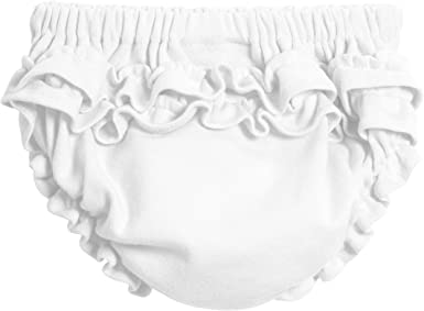 City Threads Baby Girls' 100% Soft Cotton Ruffle Diaper Cover Bloomers Made USA
