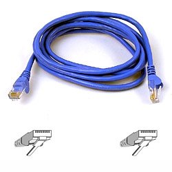 Belkin Cat6 Snagless UTP Patch Cable, 0.5 m - Blue