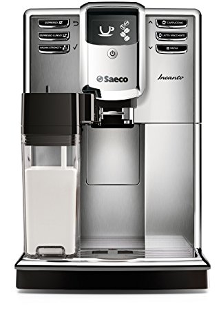 Saeco Incanto Carafe Automatic Espresso Machine, Stainless Steel