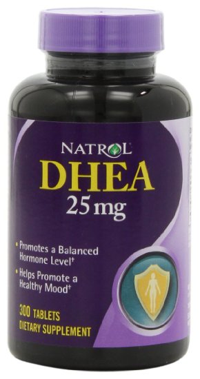 Natrol DHEA 25mg Tablets 300-Count