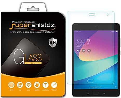 [2-Pack] Supershieldz for Asus Zenpad Z8s [Tempered Glass] Screen Protector, Anti-Scratch, Anti-Fingerprint, Bubble Free, Lifetime Replacement Warranty