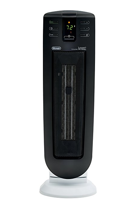 DeLonghi TCH7915ER DeLonghi Safe Heat Tower Ceramic Heater with Silent System