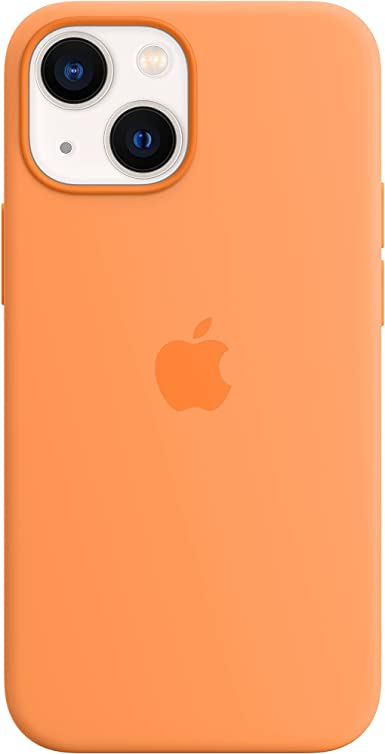 Apple iPhone 13 Mini Silicone Case with MagSafe - Marigold