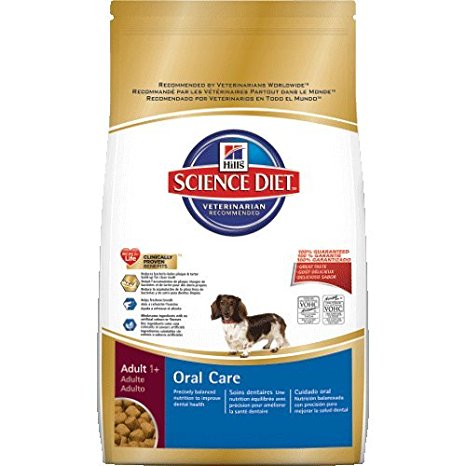 Hill's Science Diet Adult Oral Care Dog Food 28.5-Pound (12.9kg) Bag