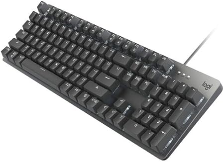 Logitech K845 Mechanical USB Illuminated Keyboard - Aluminum, Black