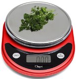 Ozeri ZK14-R Pronto Digital Multifunction Kitchen and Food Scale Red