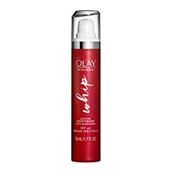 Face Moisturizer by Olay Regnerist Whip with Sunscreen, SPF 40, 1.7 fl oz.