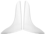 Prime-Line Products M 6086 Curved Splash Guard White