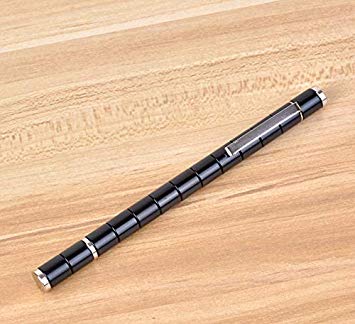 BlueSunshine Magnetic Ballpoint Pens, Stress Reducer Relief Toys Creative Pen for Phone iPhone 6 Plus 7 Plus XR XS Max, Special gift (Black)