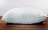 Bamboo Pillow-Hotel Quality Pillow with Stay Cool Bamboo Cover-Fiber Filled in the USA-Hypoallergenic and Dust Mite Resistant-By Good Life Essentials Queen