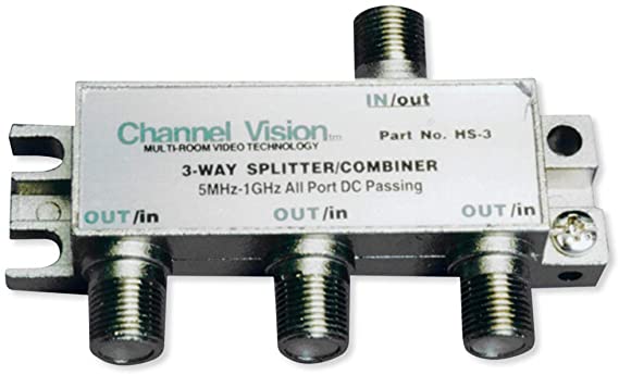 CHANNEL VISION HS-3 3-Way PCB Based Splitters/Combiner