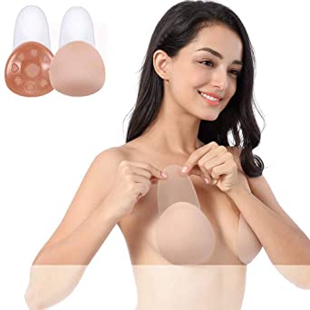 MITALOO Adhesive Bra Invisible Strapless Bra Push Up Backless Sticky Bra for Women