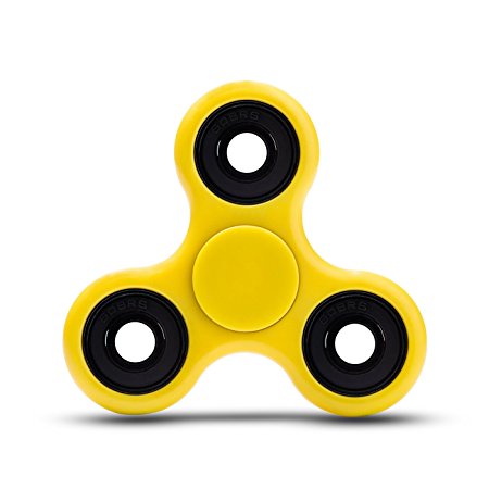SPINGURU Fidget Spinner , Tri-Spinner - Best Anxiety and Stress Relief, ADHD Relief, Focus Toy, EDC, Premium Bearing
