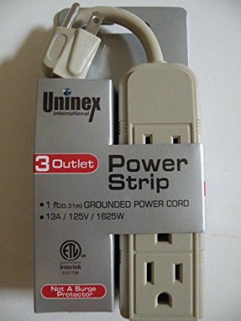 Uninex UNI3OUTPS Outlet Power Strip