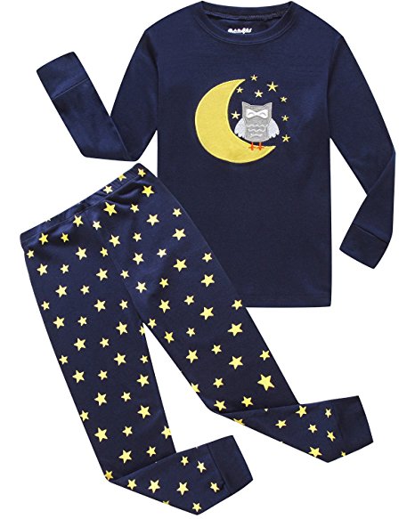 Little Pajamas Girls Pajamas Princess 100% Cotton Toddler PJS Kids Shirts Children Sleepwear Clothes
