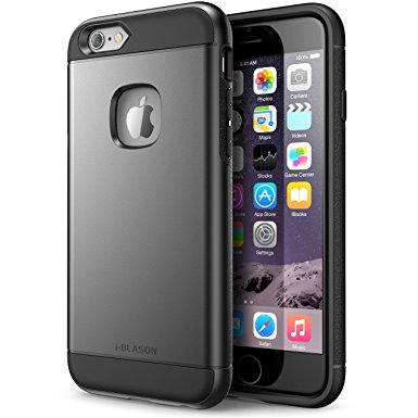 iPhone 6s Plus Case, i-Blason Unity [Dual Layer] Apple iPhone 6 Plus Case 5.5 Inch Cover [Ultra Slim] Armored Hybrid TPU Cover / Hard Outter Shell (Black)