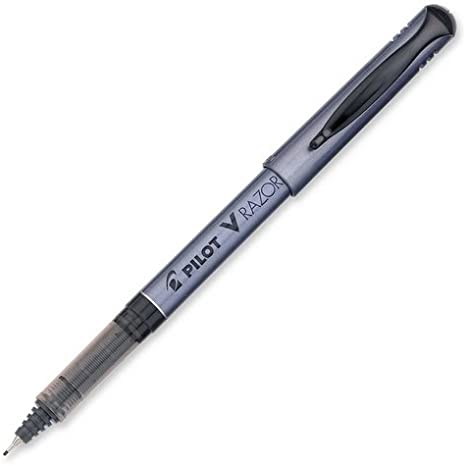 Pilot Products - Pilot - V Razor Point Porous Point Stick Liquid Pen, Black Ink, Extra Fine, Dozen - Sold As 1 Dozen - Ideal for editing documents and grading papers. - Advanced feed system. - Clean-drying liquid ink.