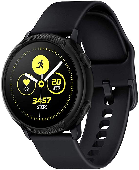 Spigen Liquid Air Armor Compatible with Samsung Galaxy Watch Active Case 40mm (2019) - Black