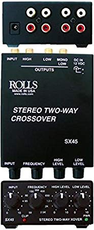 rolls SX45 Tiny Stereo 2 Way Crossover
